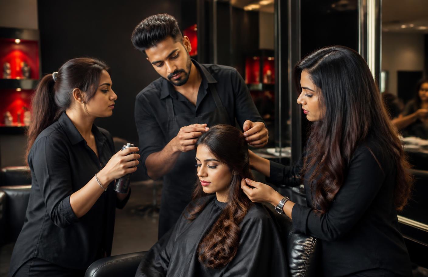 Headz Zone salon professionals
